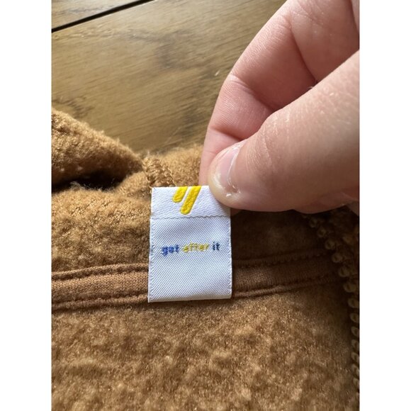 Old Navy Fleece Women Jacket Size Small Long Sleeve Full Zip Winter Preppy READ - Picture 8 of 11